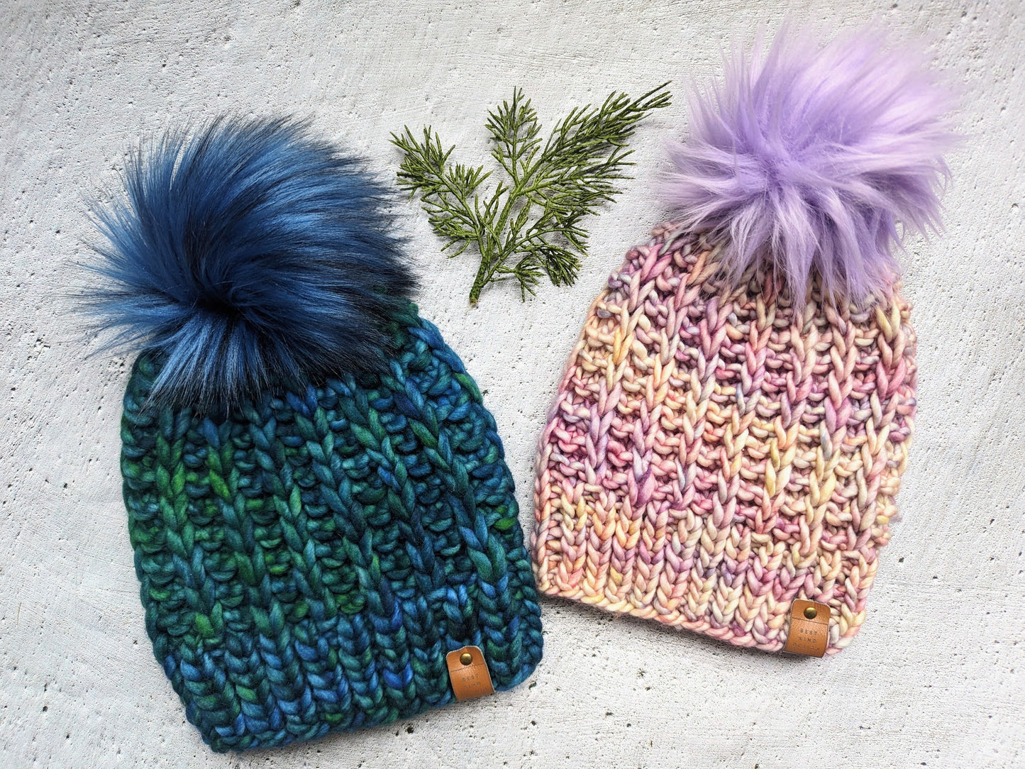 Rain Lily Beanie Knitting Pattern