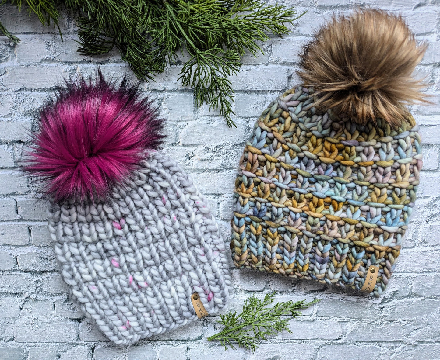 Switch Beanie Knitting Pattern - Reversible Design
