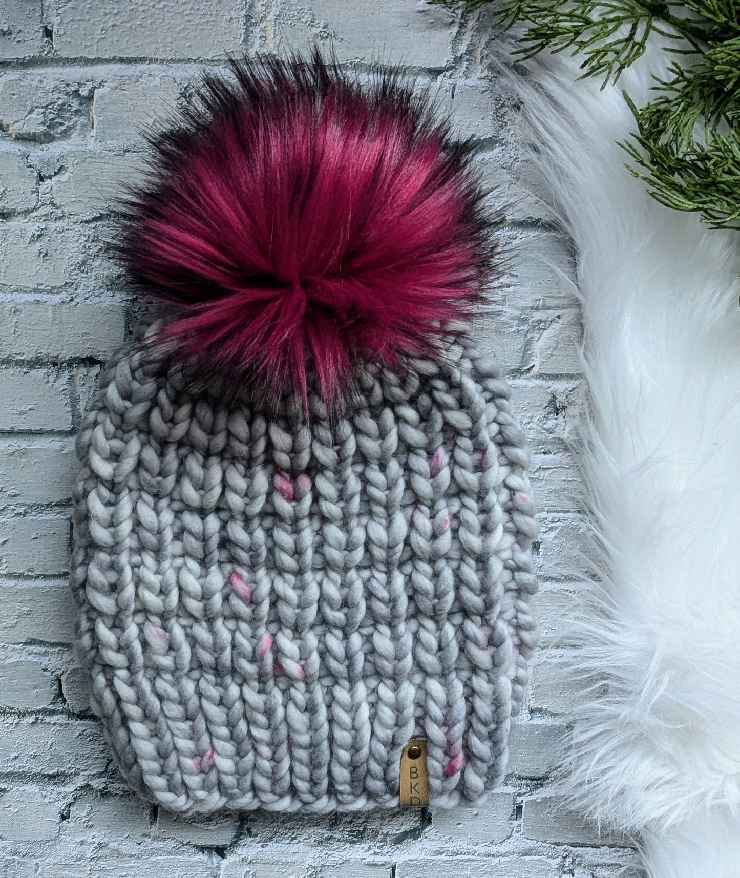 Switch Beanie Knitting Pattern - Reversible Design