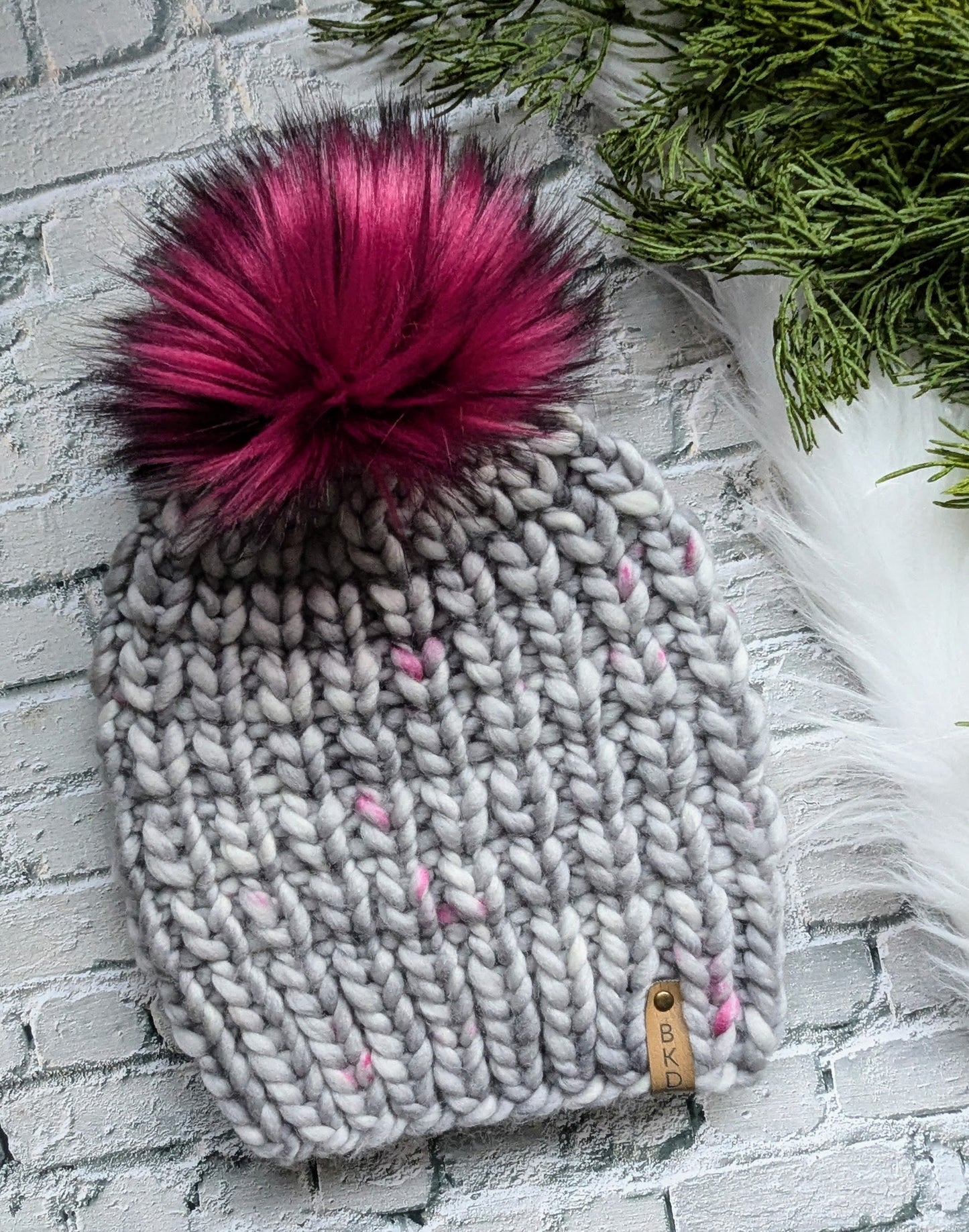 Switch Beanie Knitting Pattern - Reversible Design