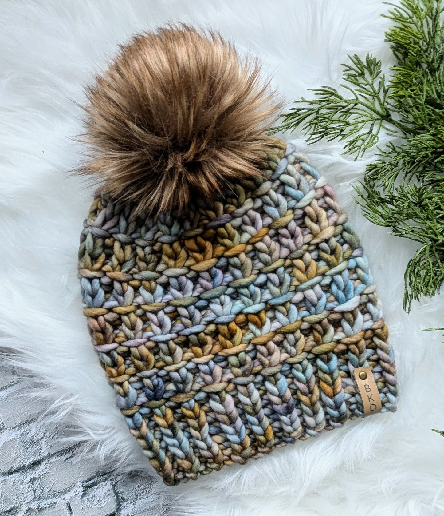Switch Beanie Knitting Pattern - Reversible Design