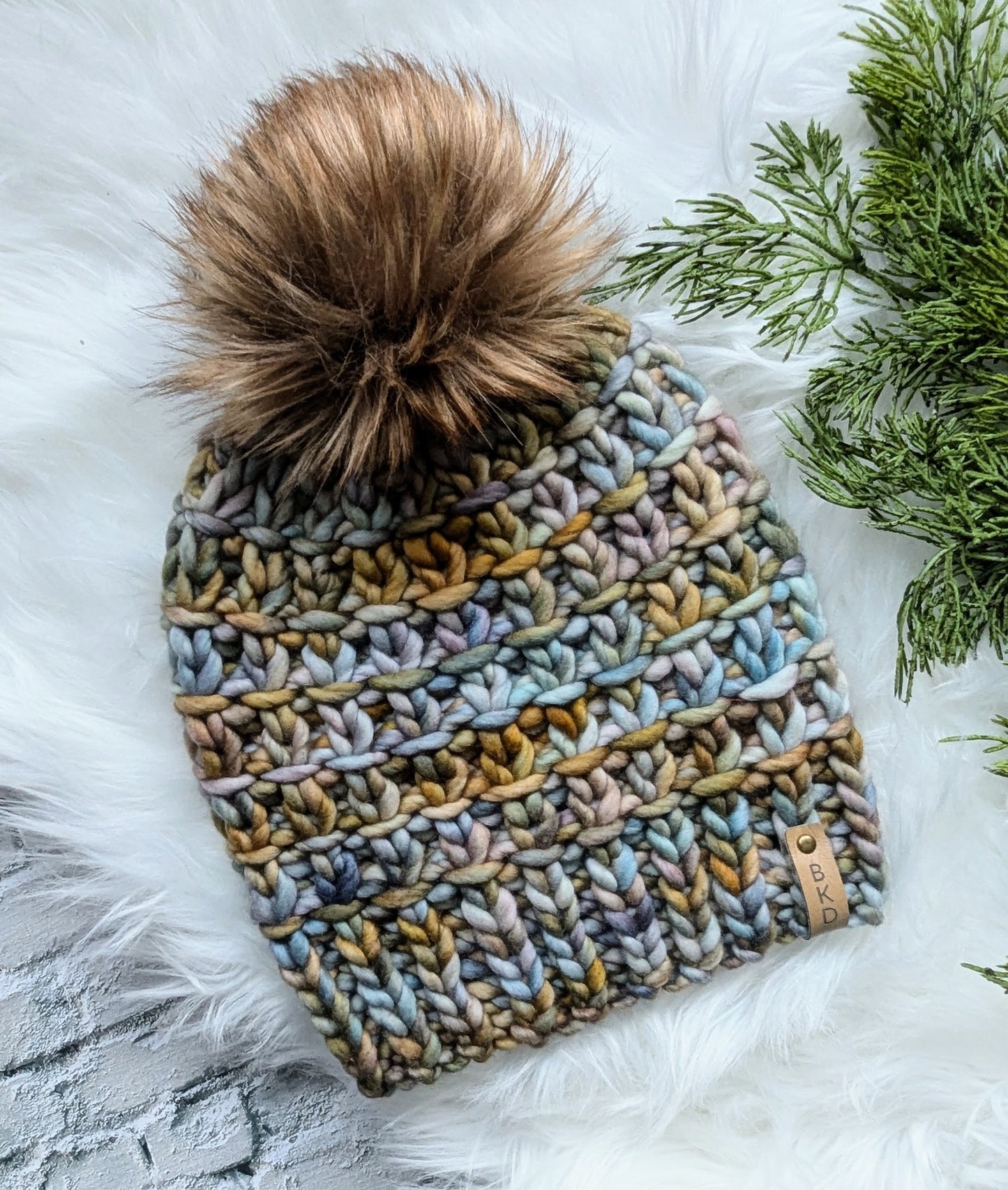 Switch Beanie Knitting Pattern - Reversible Design