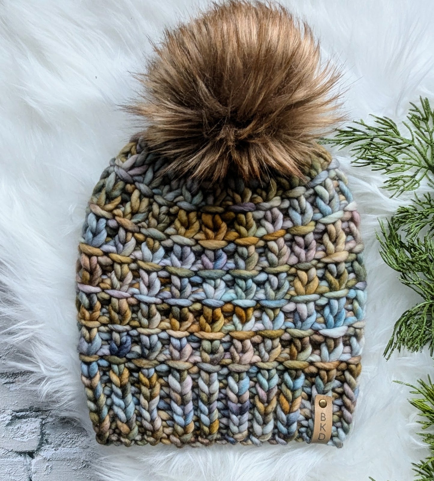 Switch Beanie Knitting Pattern - Reversible Design