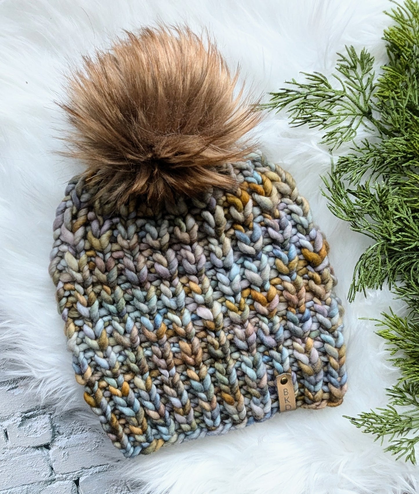 Switch Beanie Knitting Pattern - Reversible Design