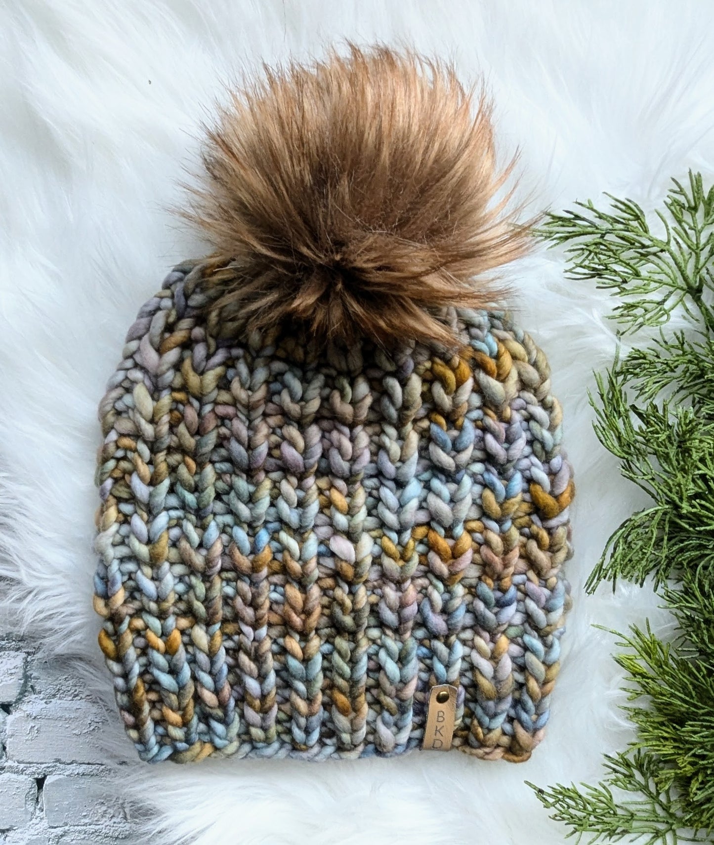 Switch Beanie Knitting Pattern - Reversible Design