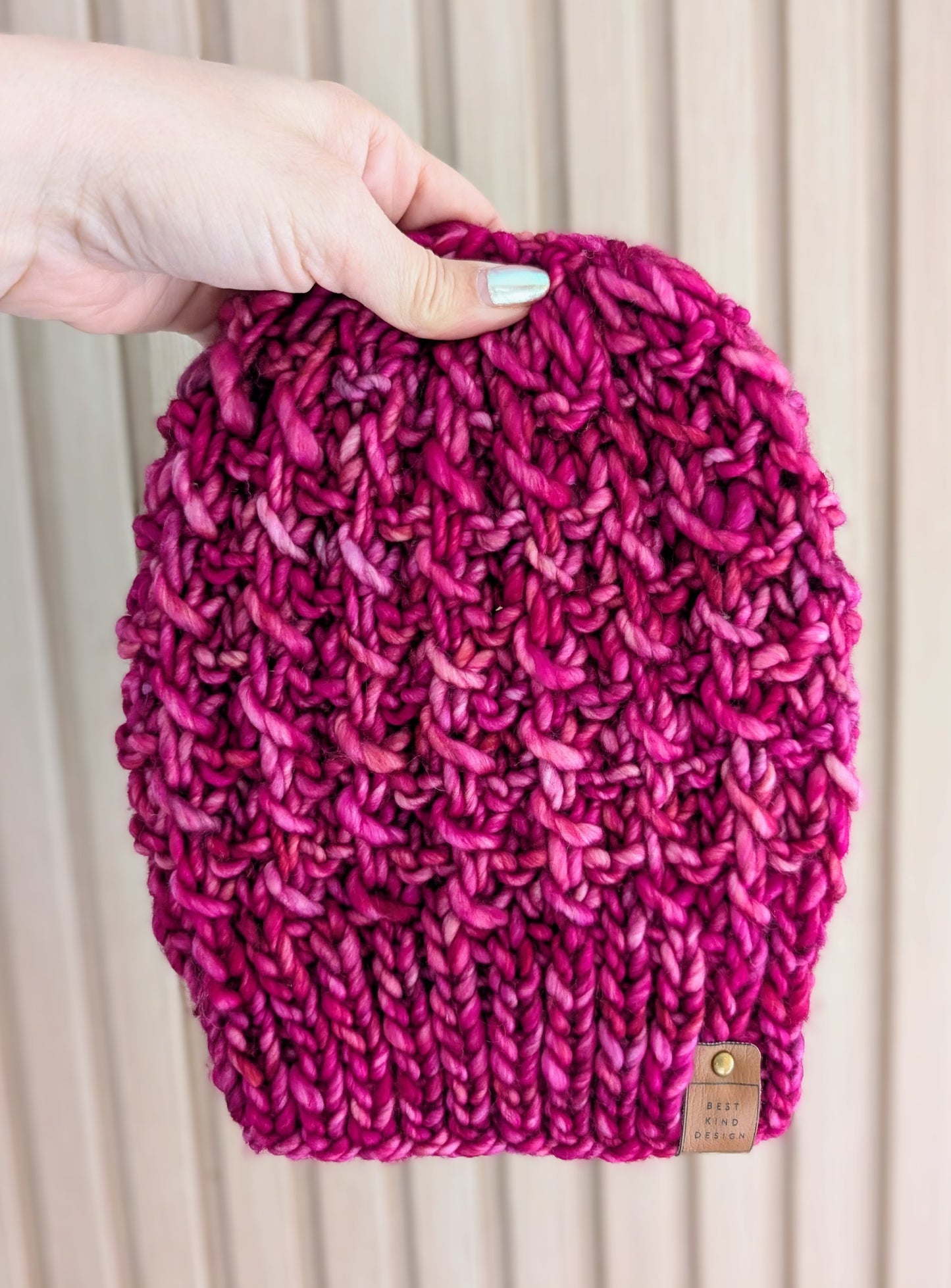 Luxury "Tides Light" Adult Winter Beanie
