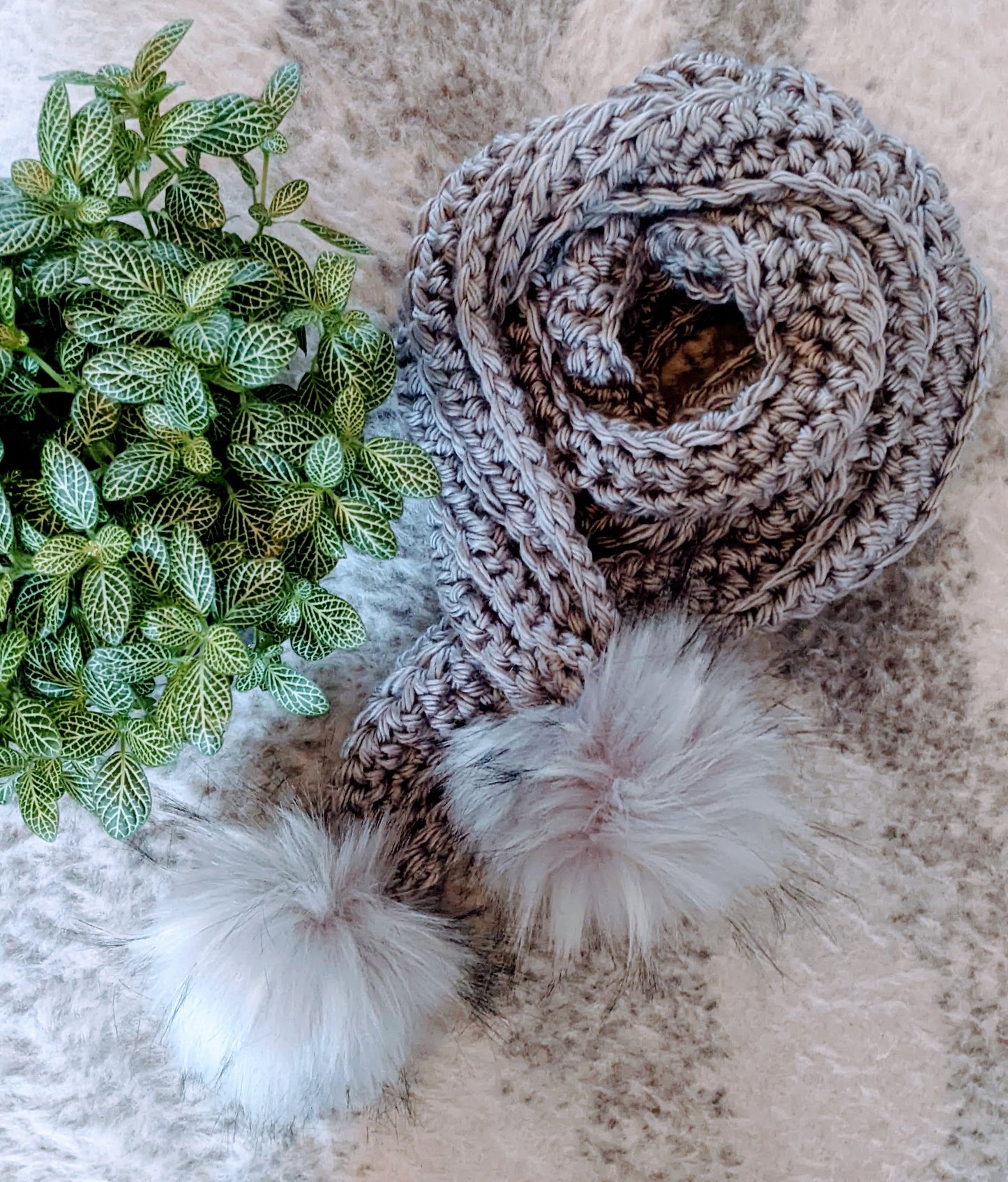 'Shelby' Luxe Crocheted Scarf