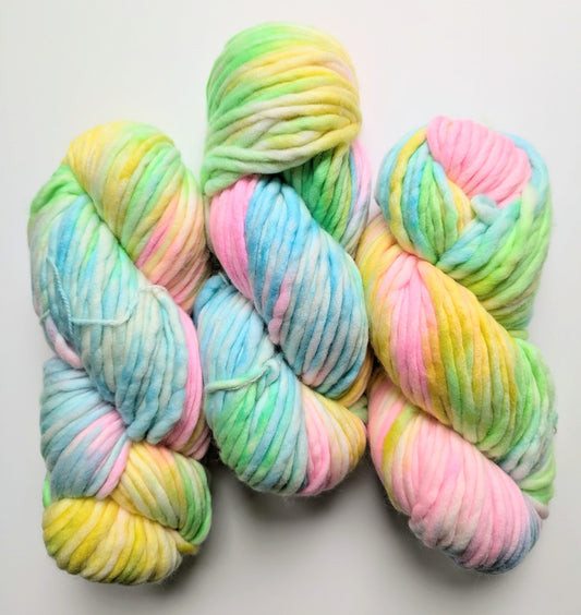 KNOTTED BY NISH |  Super Chunky Merino Candy Floss