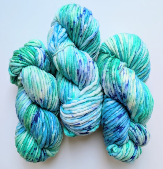 KNOTTED BY NISH |  Super Chunky Merino Ocean Commotion