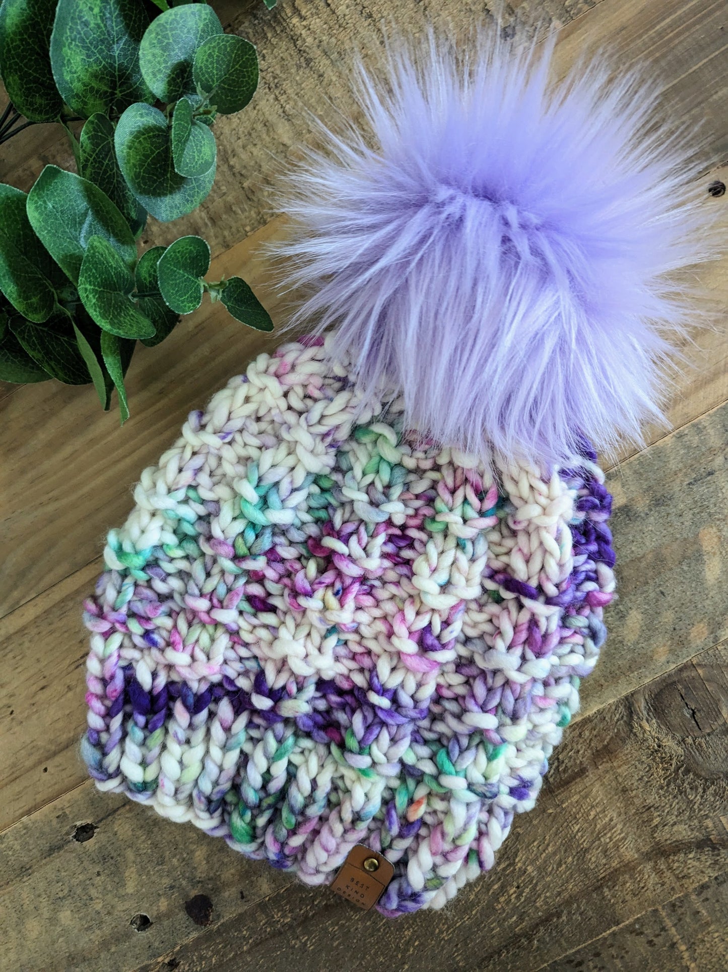 Luxury "Awaken" Mommy and Toddler Winter Beanie Set