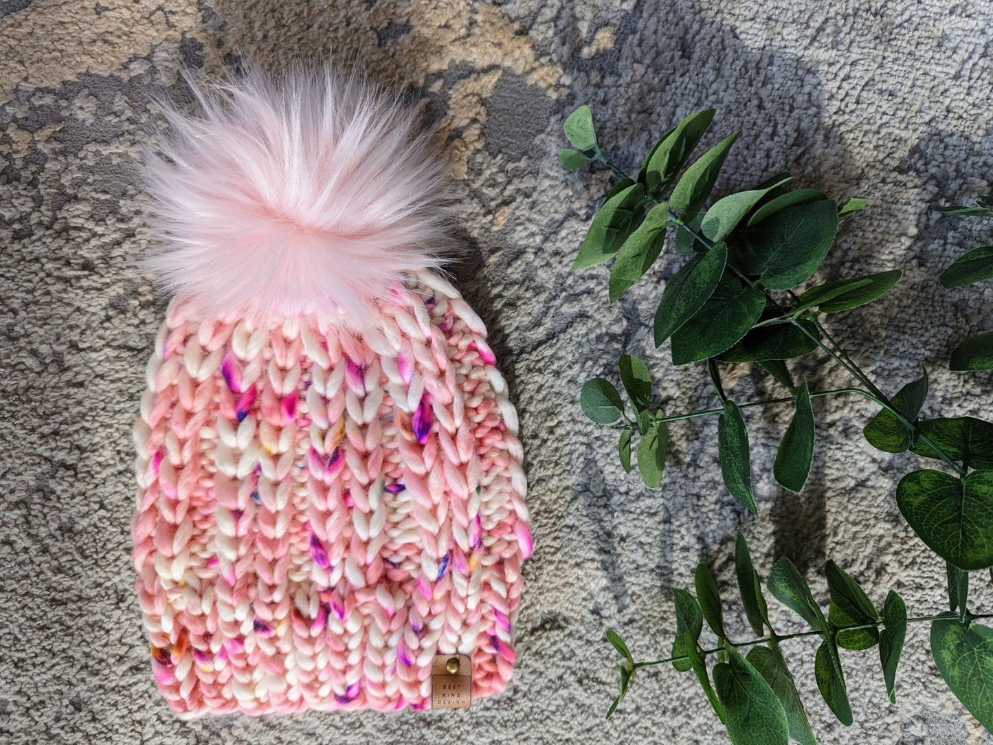 Luxury "Barbie" Adult Winter Beanie