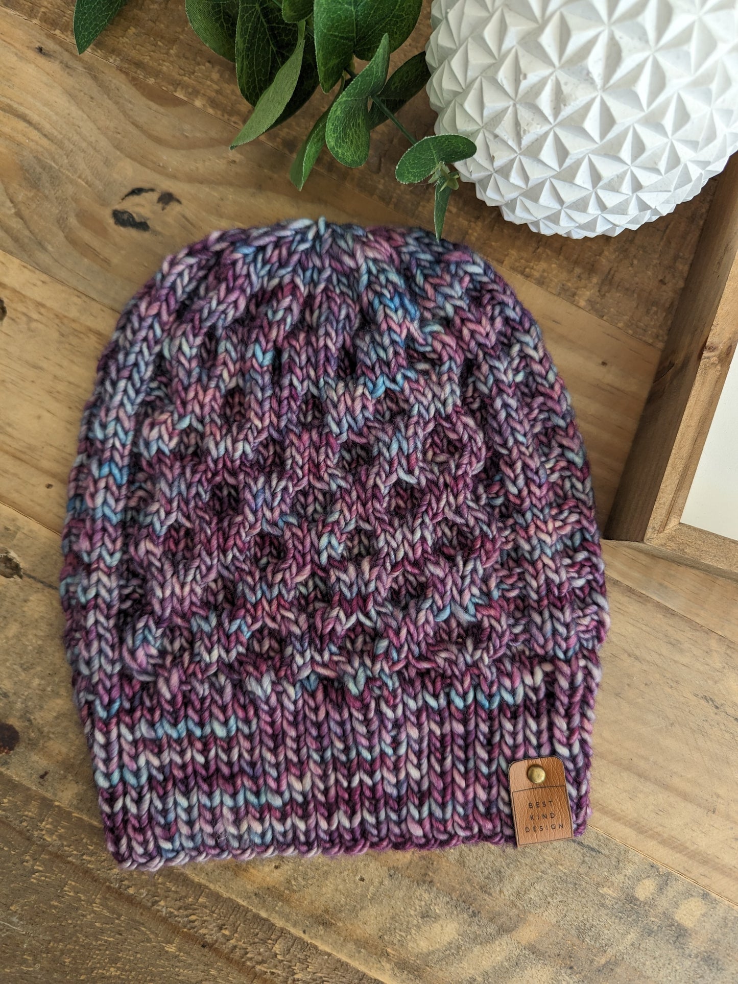 Luxury "Waffle" Adult Winter Beanie