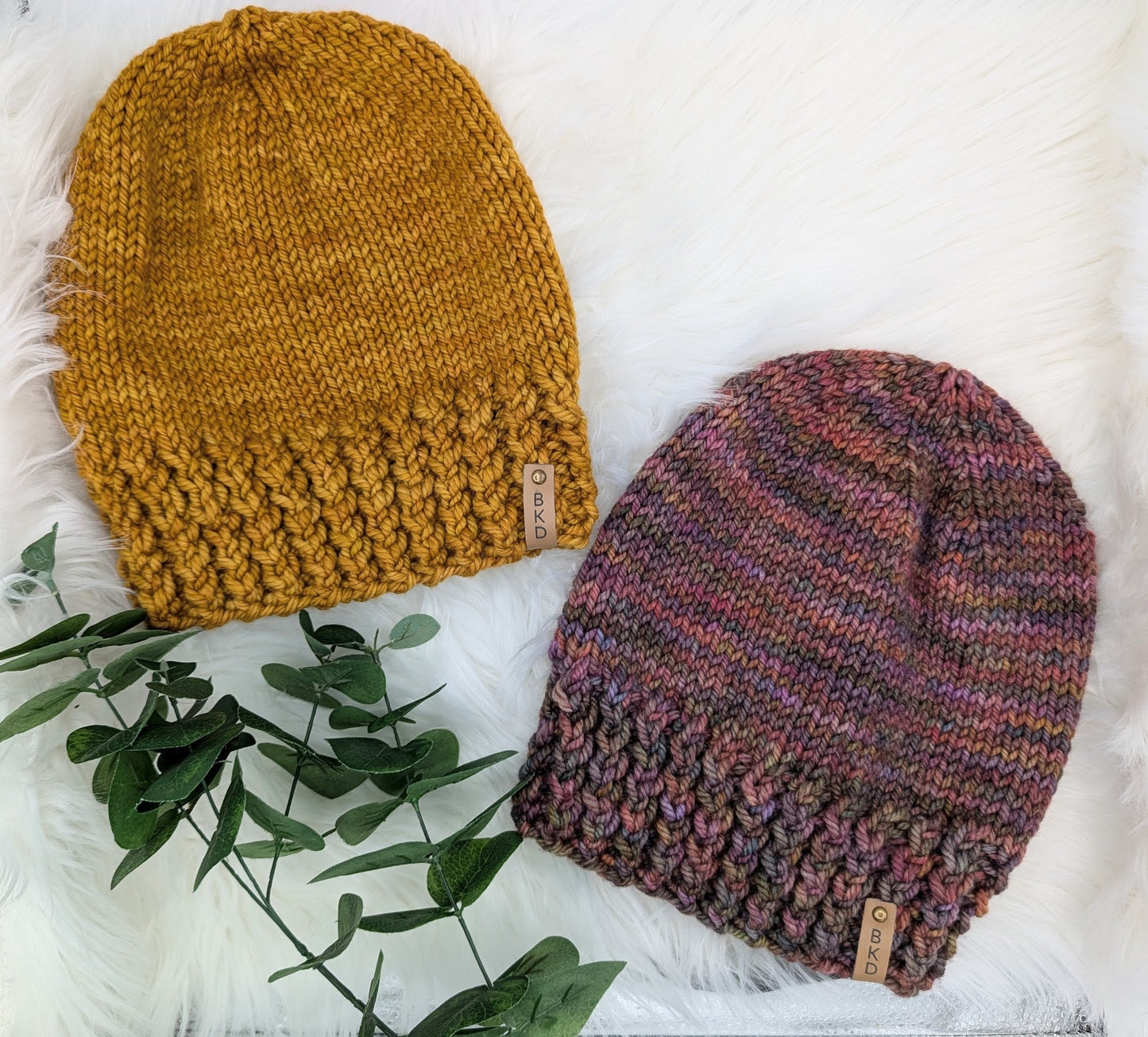 Twisty Slouch Beanie Knitting Pattern