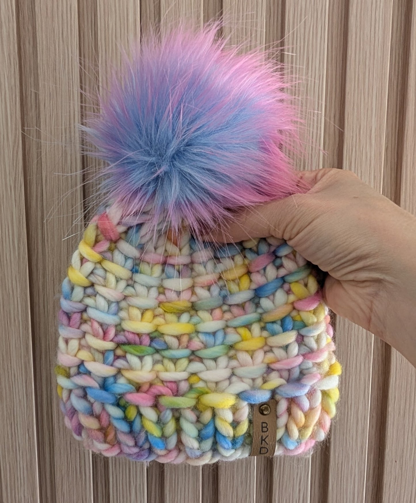 Luxury 'Arlo' Baby 0-6 month Winter Beanie