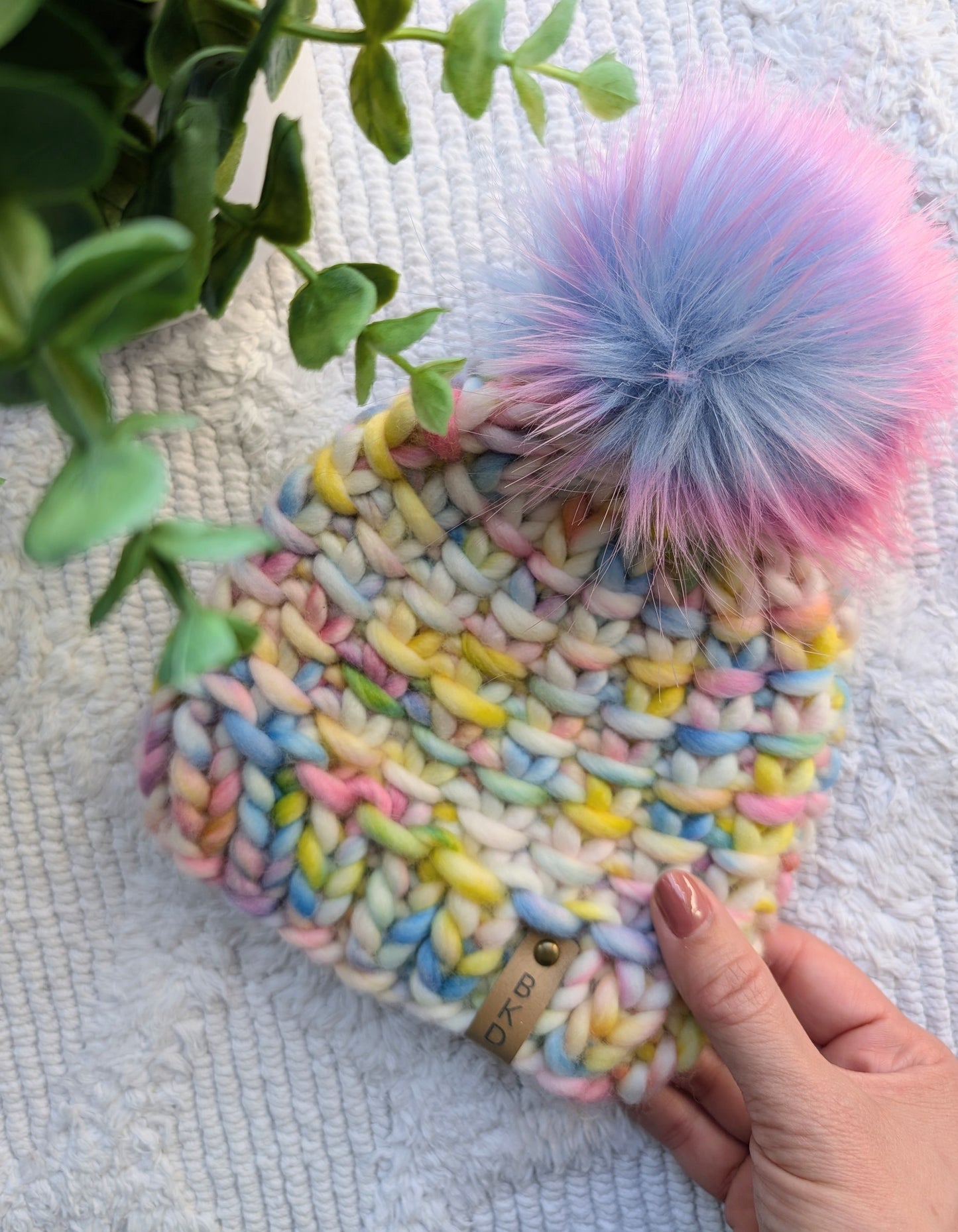 Luxury 'Arlo' Baby 0-6 month Winter Beanie