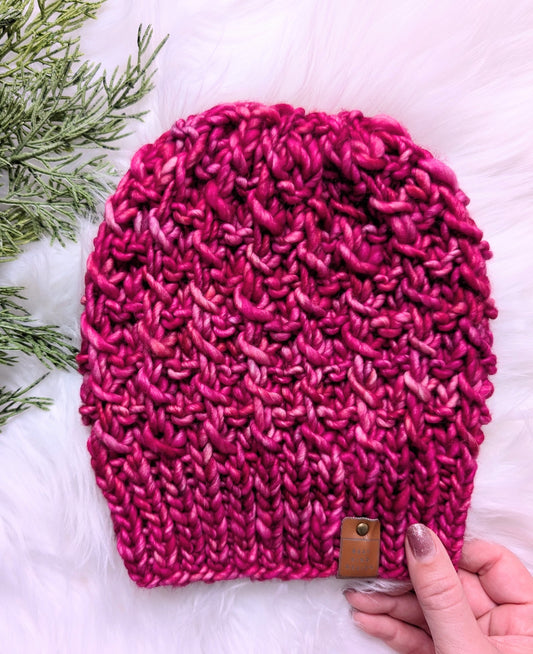 Luxury "Tides Light" Adult Winter Beanie