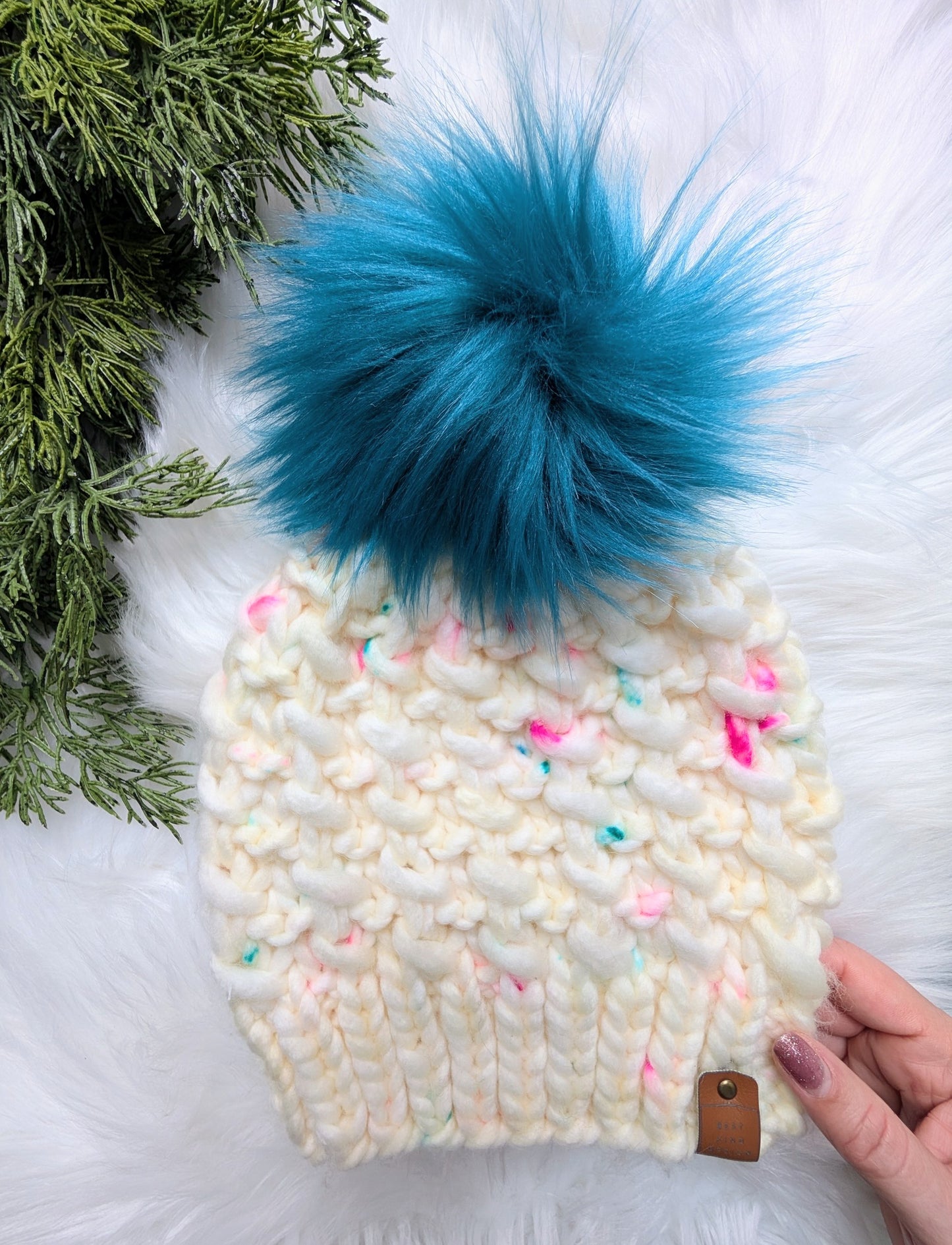 Luxury "Tides" Adult Winter Beanie