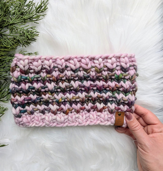 'Hearts Poppin" Luxury Chunky Headband Ear Warmer