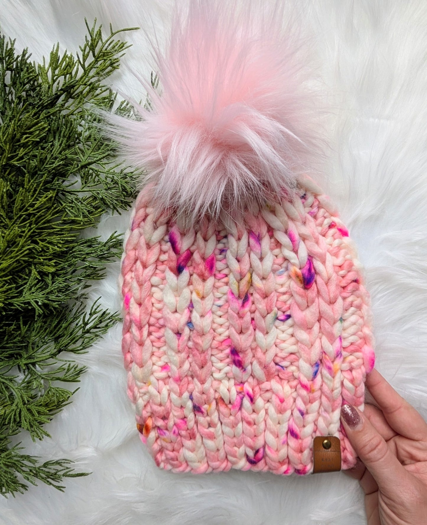 Luxury "Barbie" Adult Winter Beanie