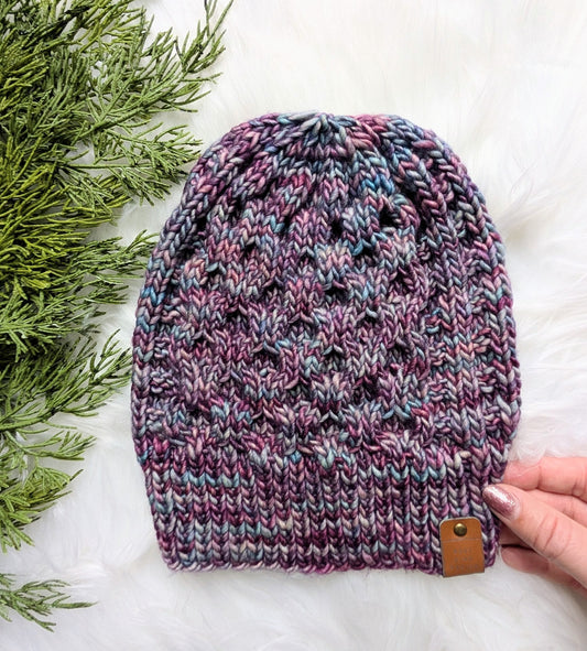 Luxury "Waffle" Adult Winter Beanie