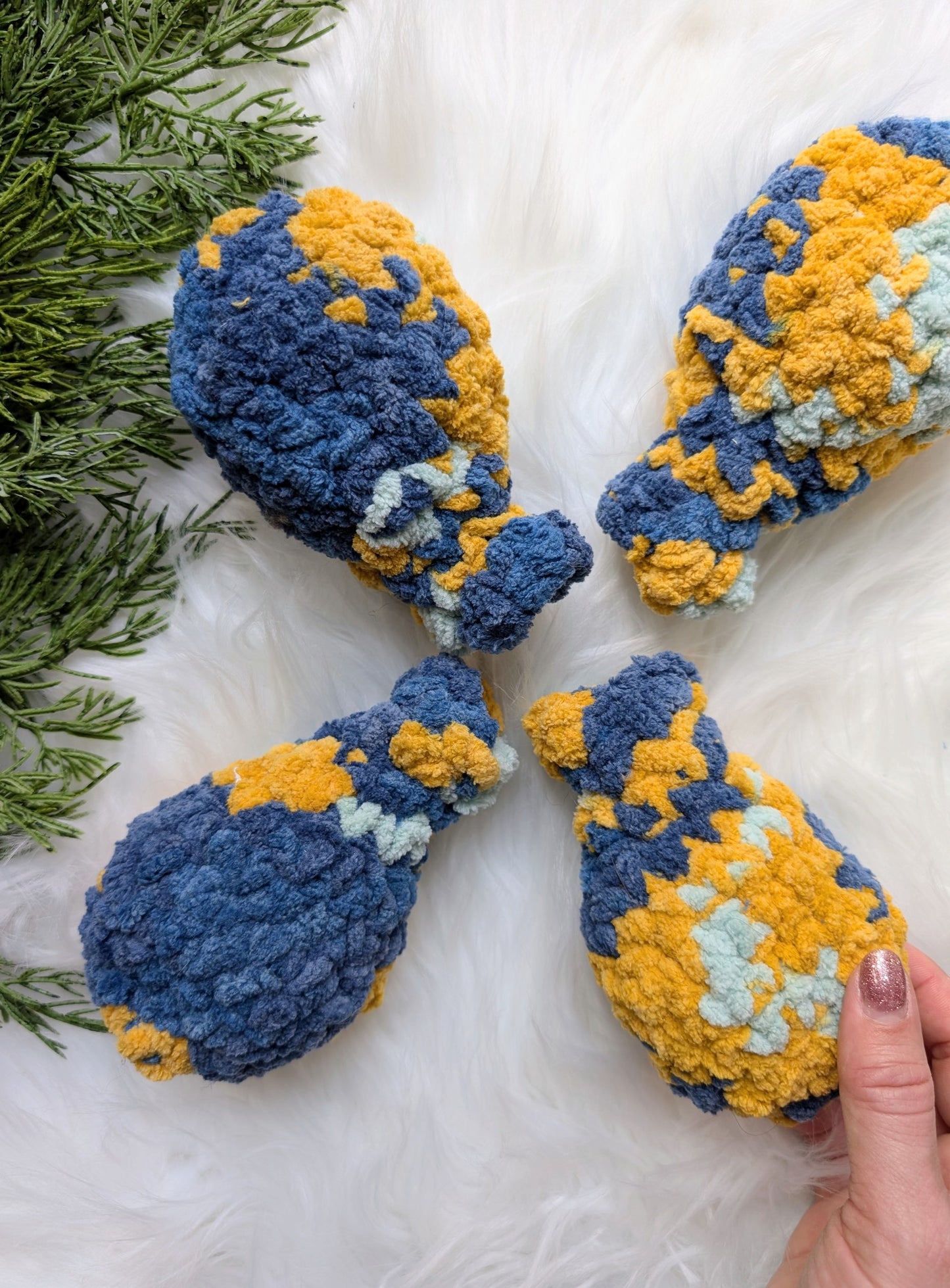 Crochet Eco-Friendly Water Balloons - Set of 4