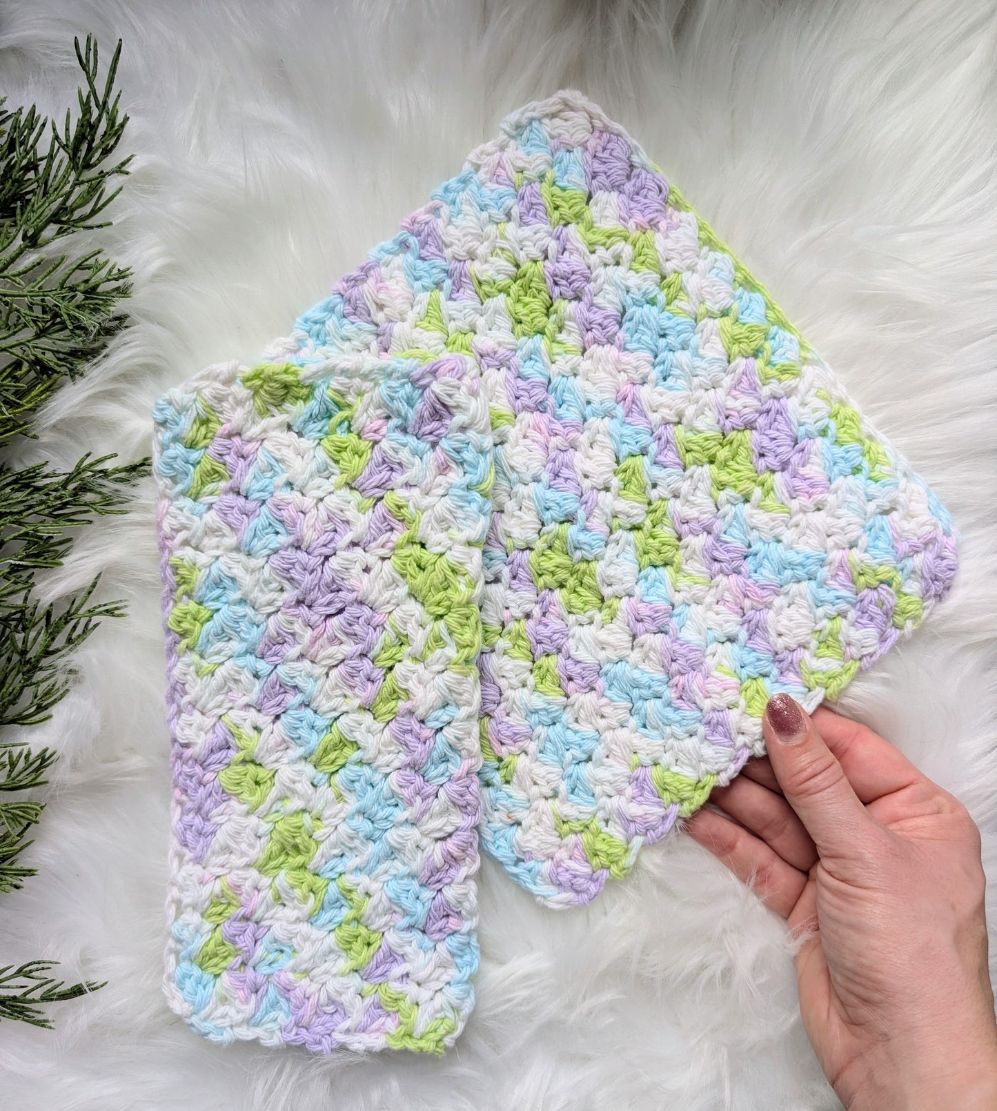 Crochet Dishclothes - Set of 2