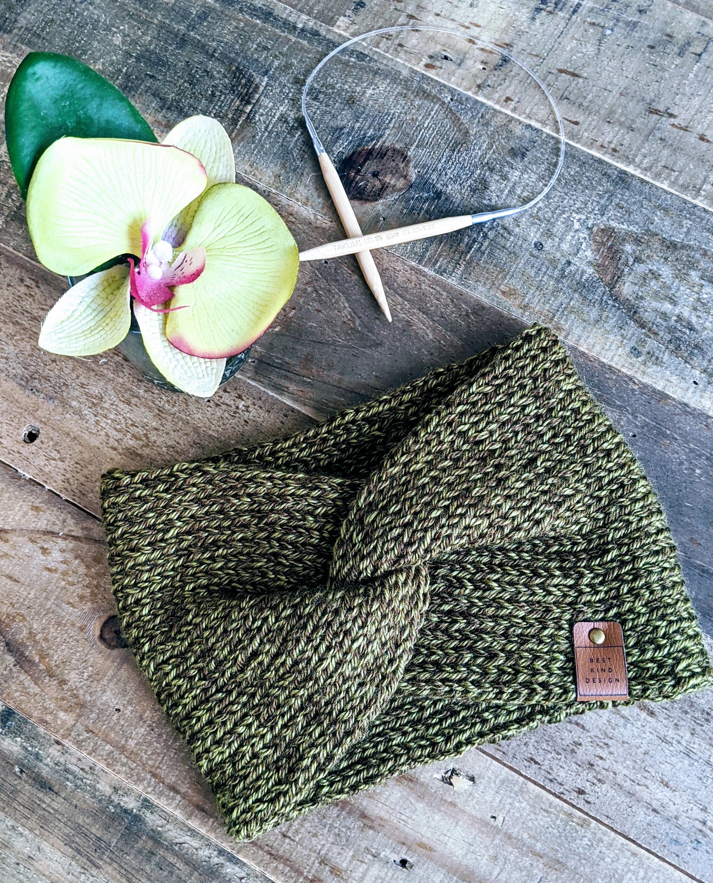 Bandeau torsadé en tricot « Krista » - Plusieurs couleurs disponibles